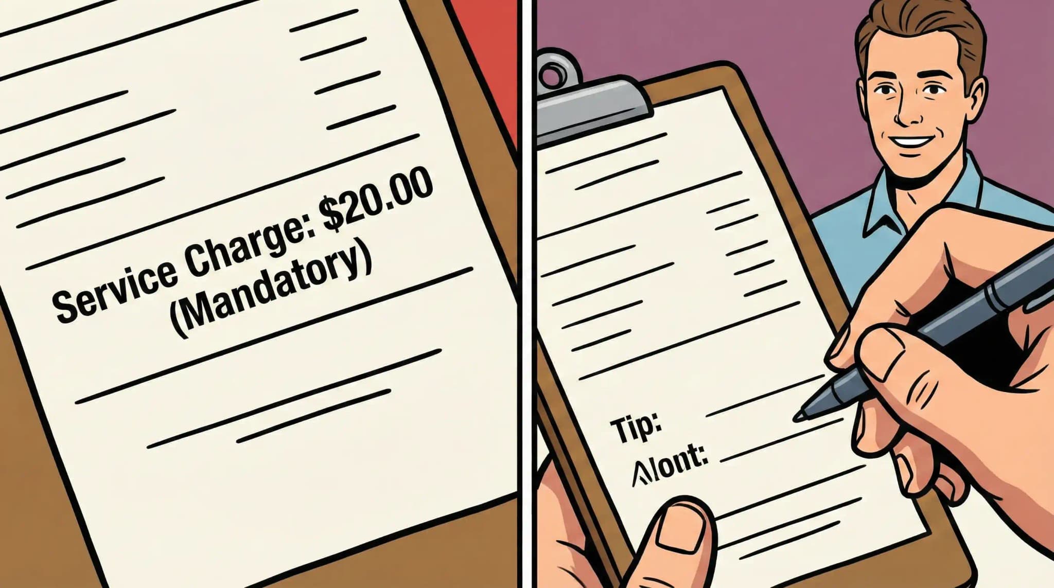 Service Charge vs Tip: What Are The Differences